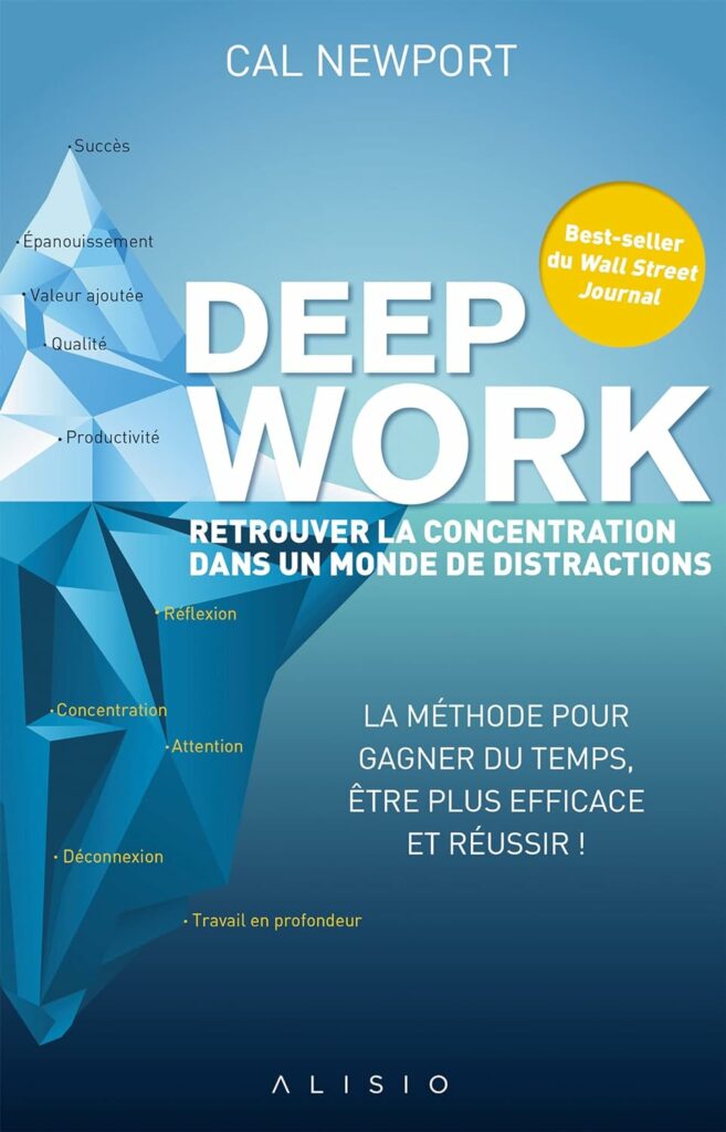 CAL NEWPORT - Deep work - retrouver la concentration dans un monde de distractions